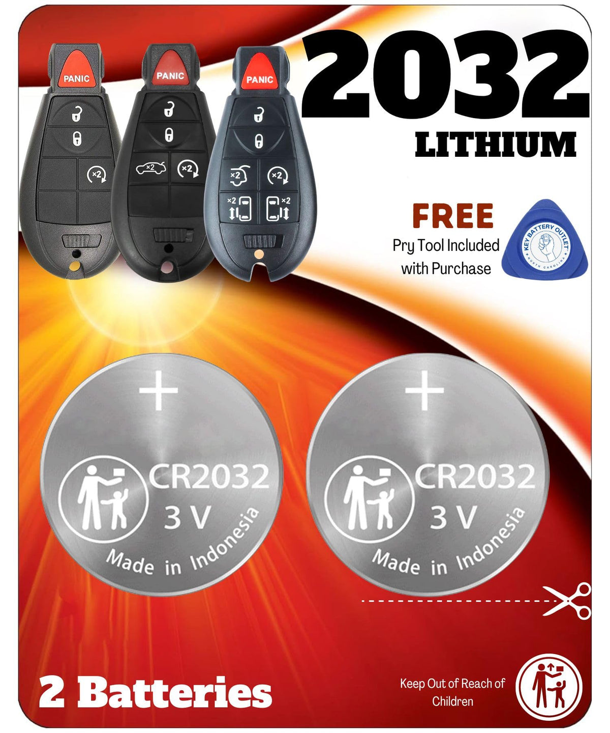 Dodge Key Battery