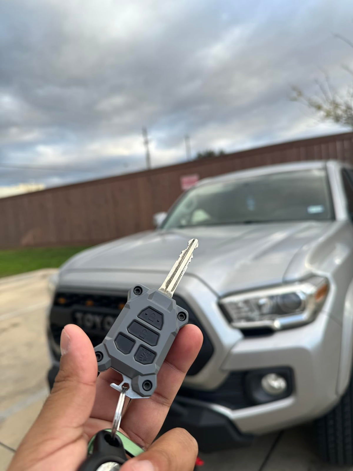 Toyota Tacoma key fob cover, Toyota key fob cover, Tacoma key fob protector, Toyota Tacoma key fob case, Tacoma key shell, Toyota truck key fob cover