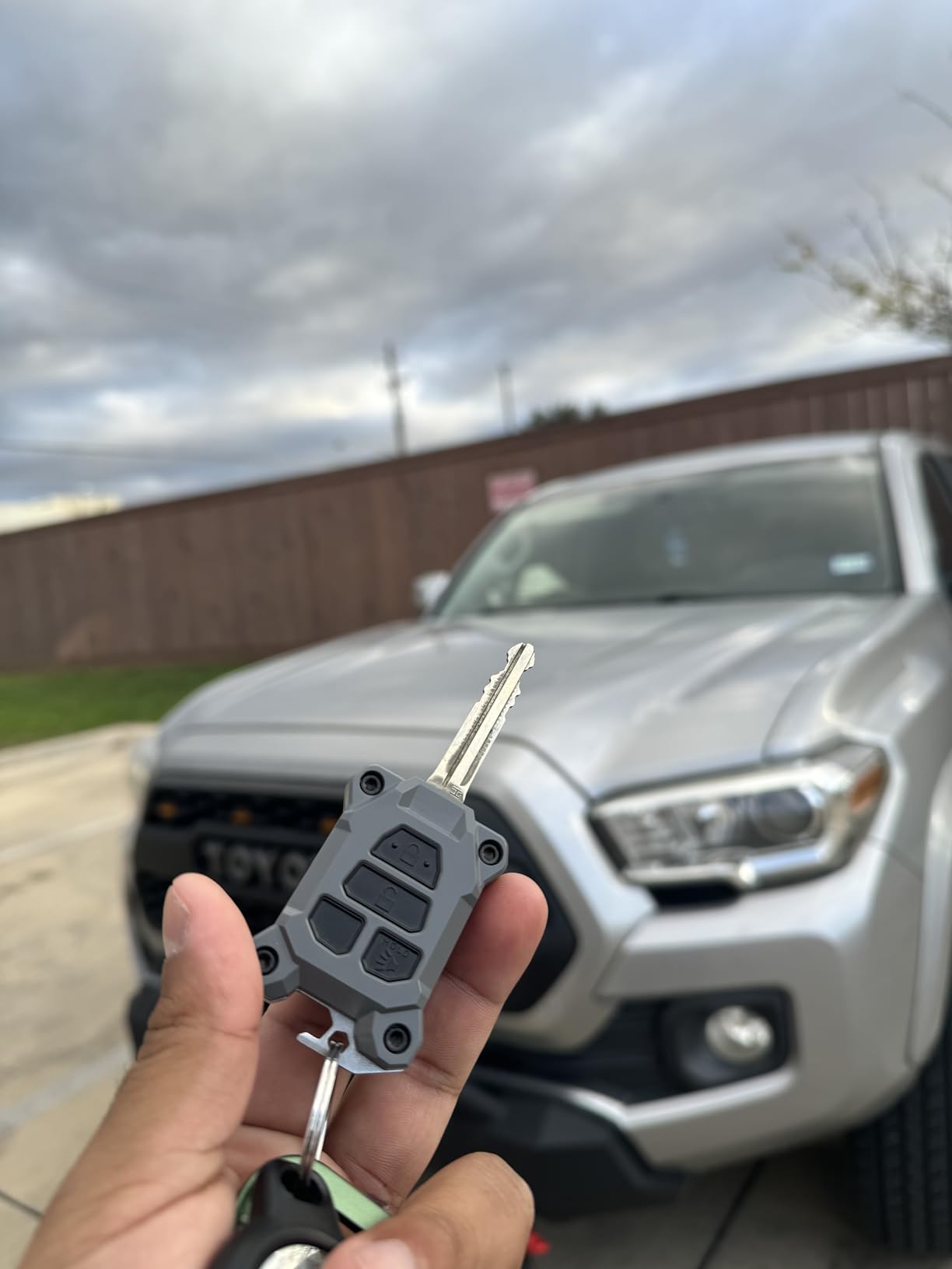Toyota Tacoma key fob cover, Toyota key fob cover, Tacoma key fob protector, Toyota Tacoma key fob case, Tacoma key shell, Toyota truck key fob cover
