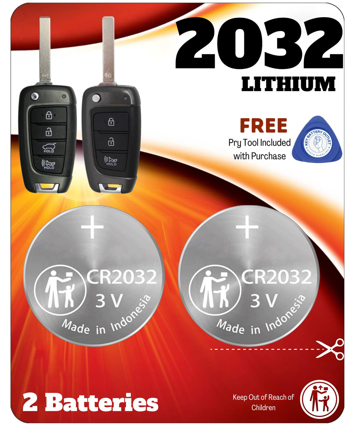 Hyundai 2014-2022 Key Battery