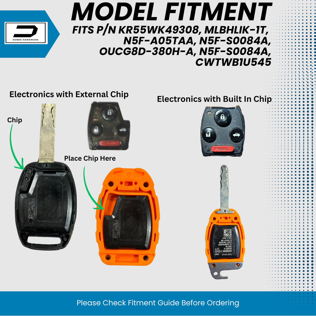 honda pilot key fob cover