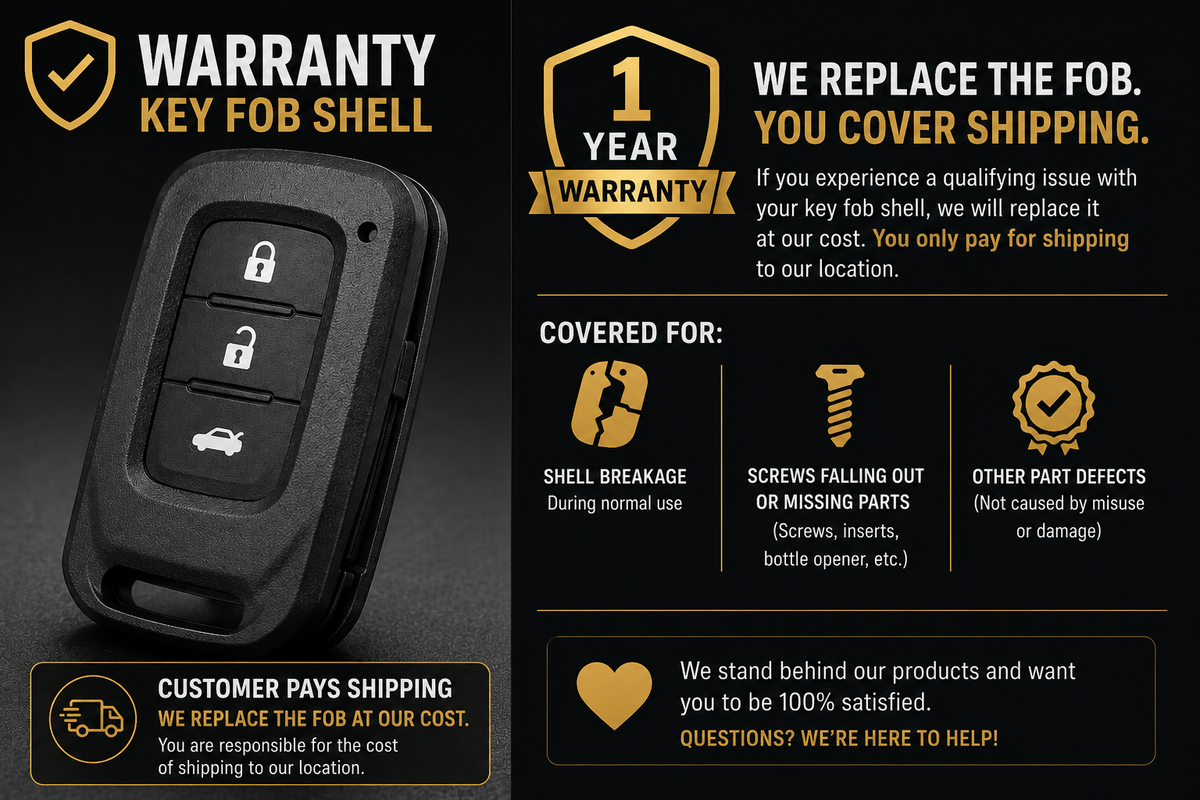 Warranty Fob Replacement - Payment Covers Shipping